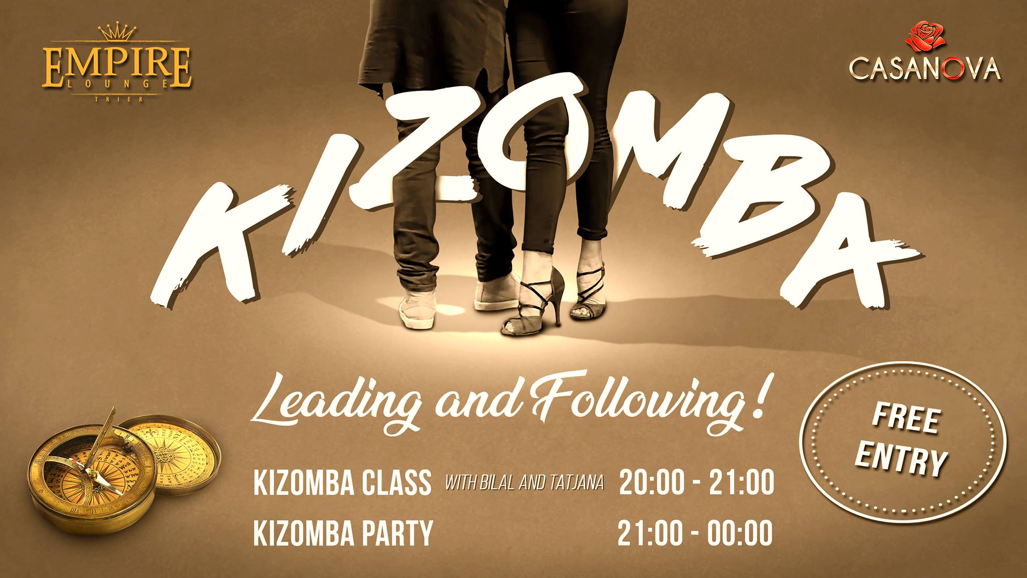 Empire Kizomba in Trier - Leading & Following!