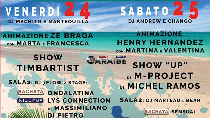 Venerdì Salsero - Show Timbartist e Stage Gratuiti