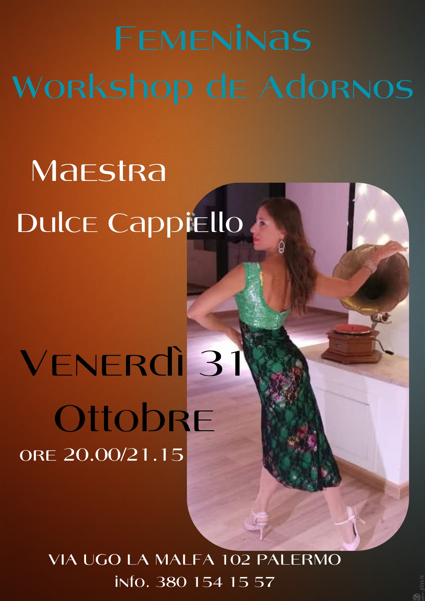 WORKSHOP di ADORNOS para Mujeres