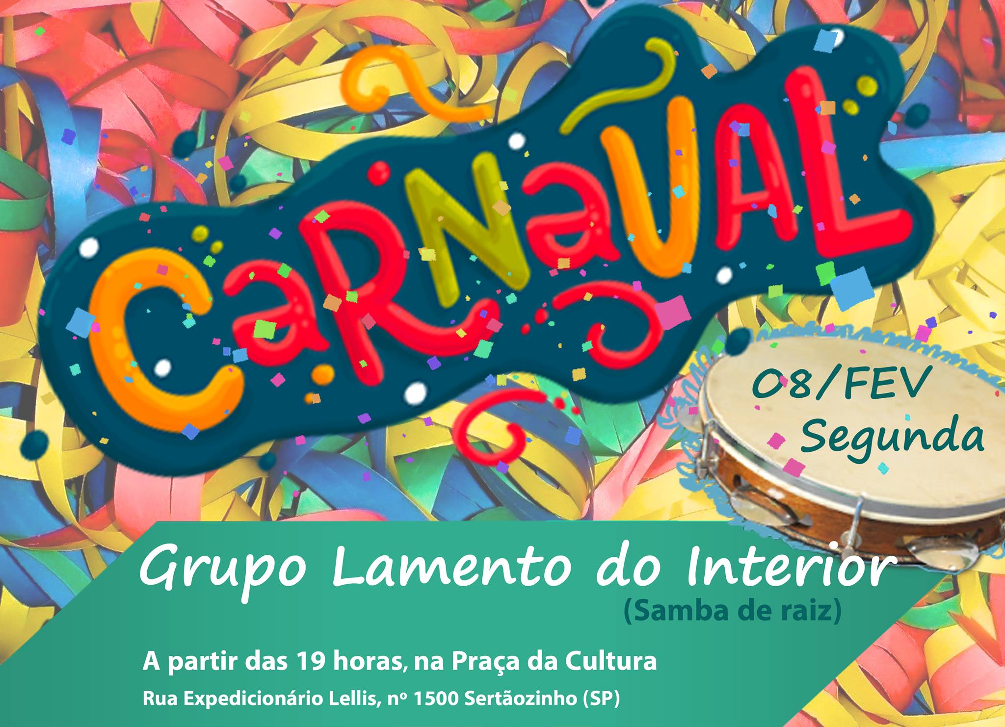 CARNAVAL com o Grupo Lamento do Interior