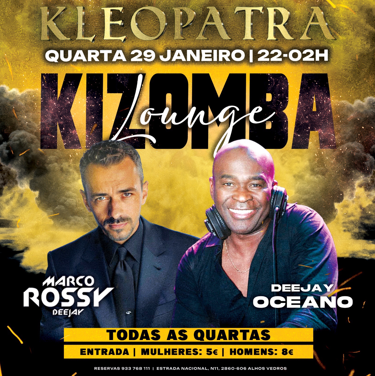 Kizomba Lounge na Moita : KLEOPATRA