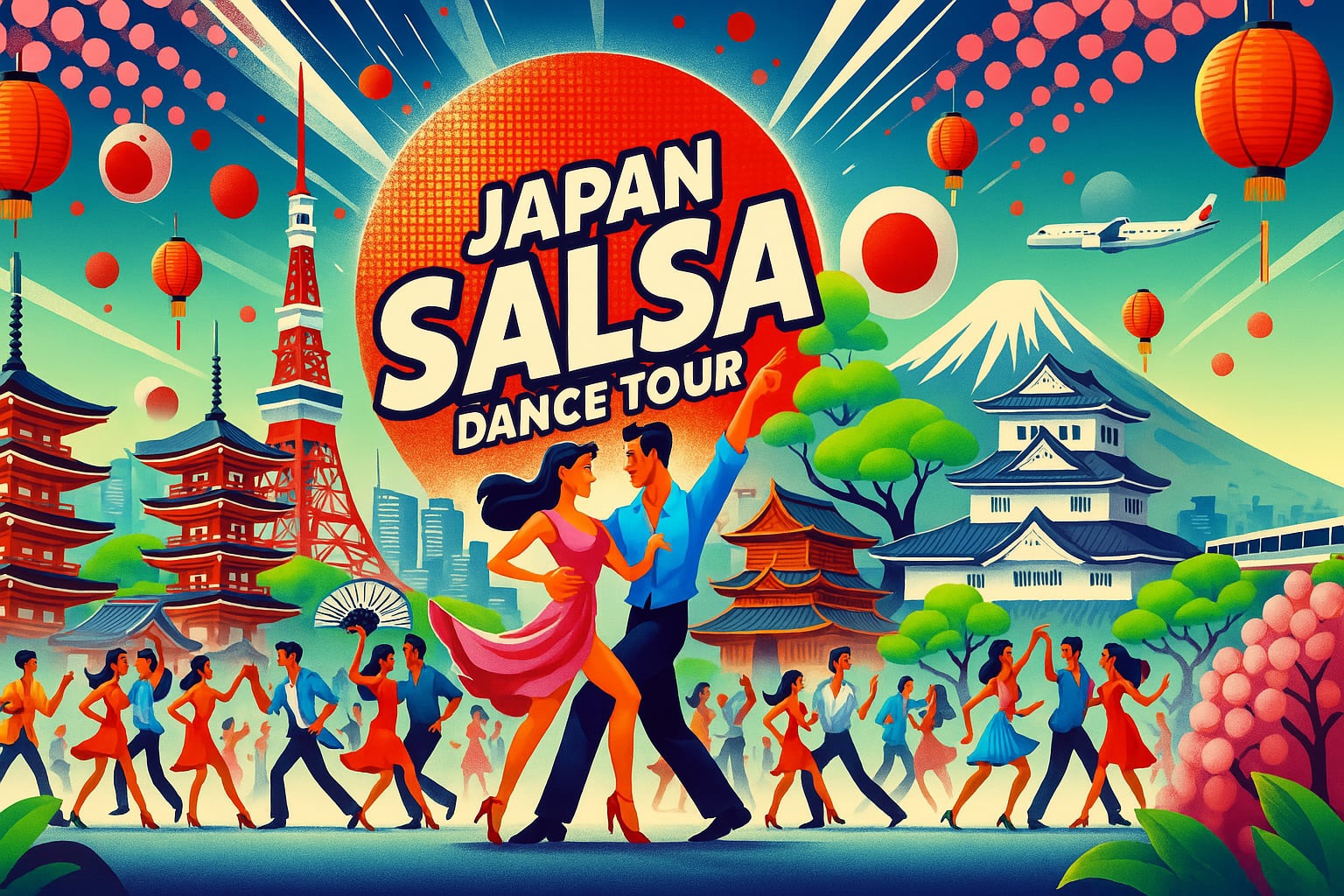 E.O.I - Japan Dance Tour: 10 Unforgettable Days of Salsa, Culture, and Adventure!
