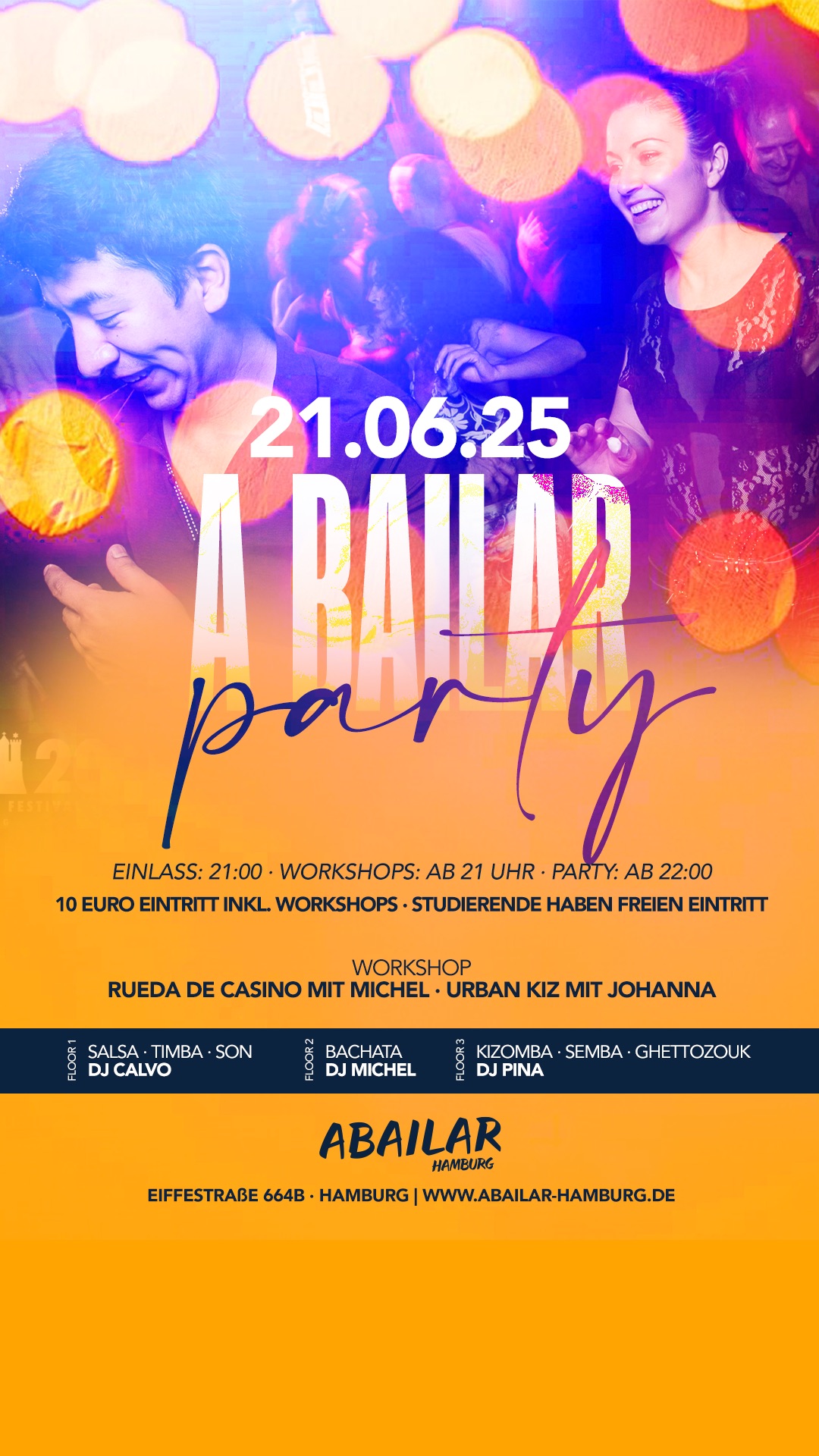 A Bailar Party (Salsa Son Bachata Kizomba)