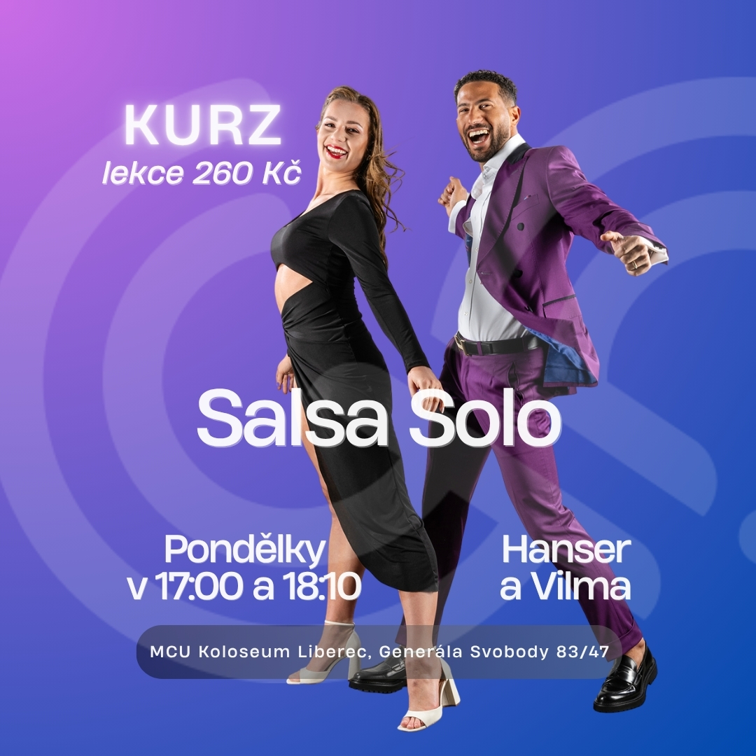 Pondělní kurzy Salsy Solo (pro jednotlivce)