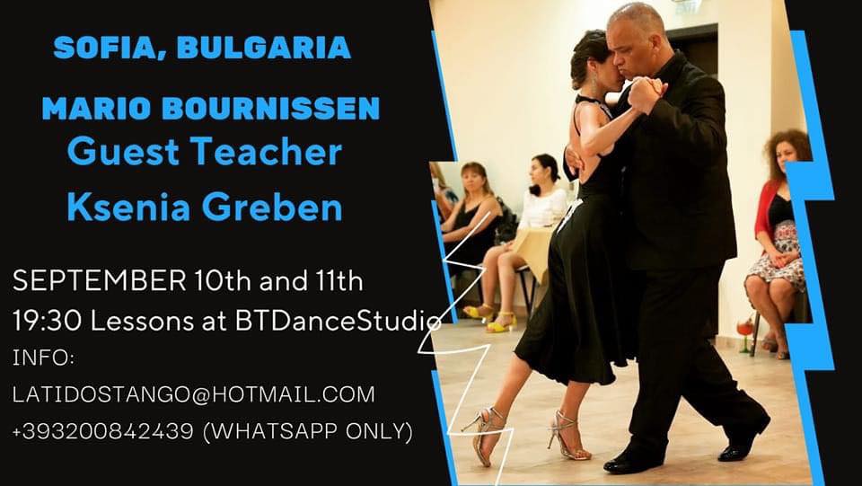 Tango lessons with Mario Bournissen