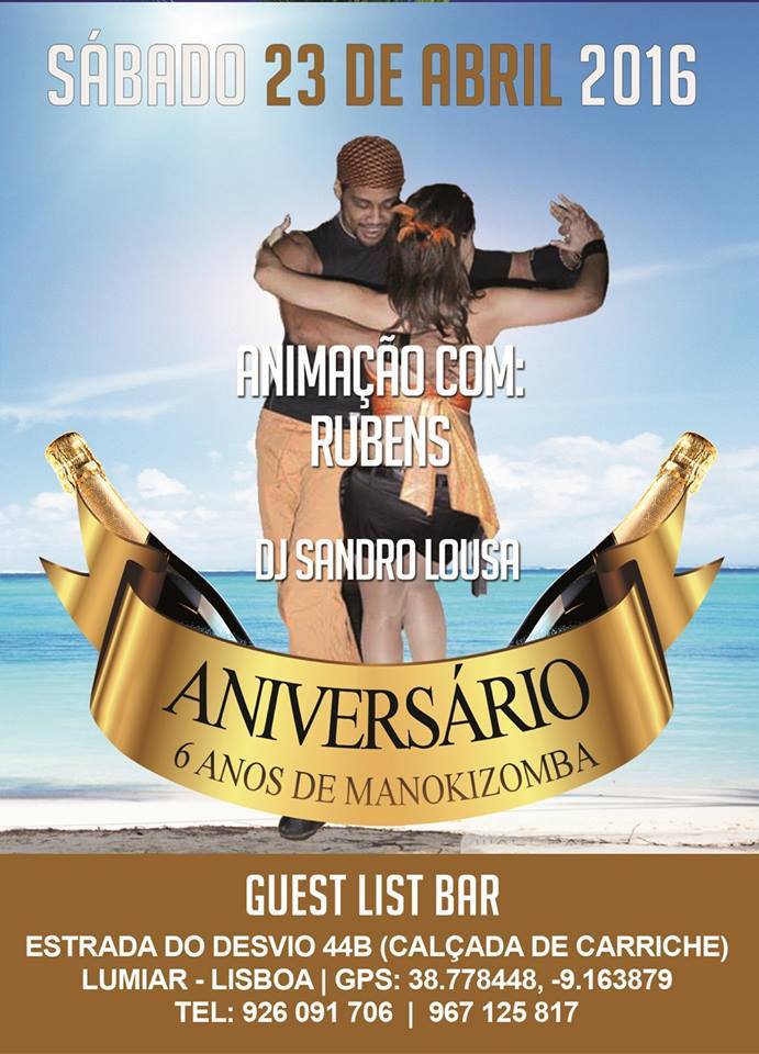 Kizomba night guest list bar