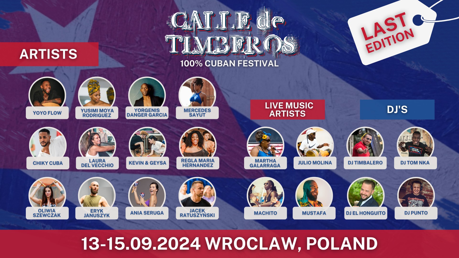 Calle de Timberos 2024! 100% Cuban Festival - the last edition!