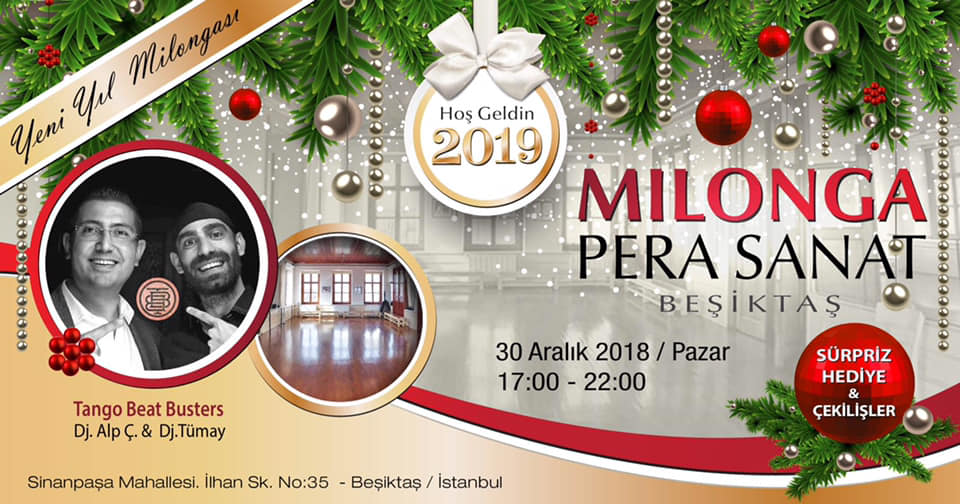 Milonga Pera Sanat "Hoşgeldin 2019" Yeni Yıl Milongası