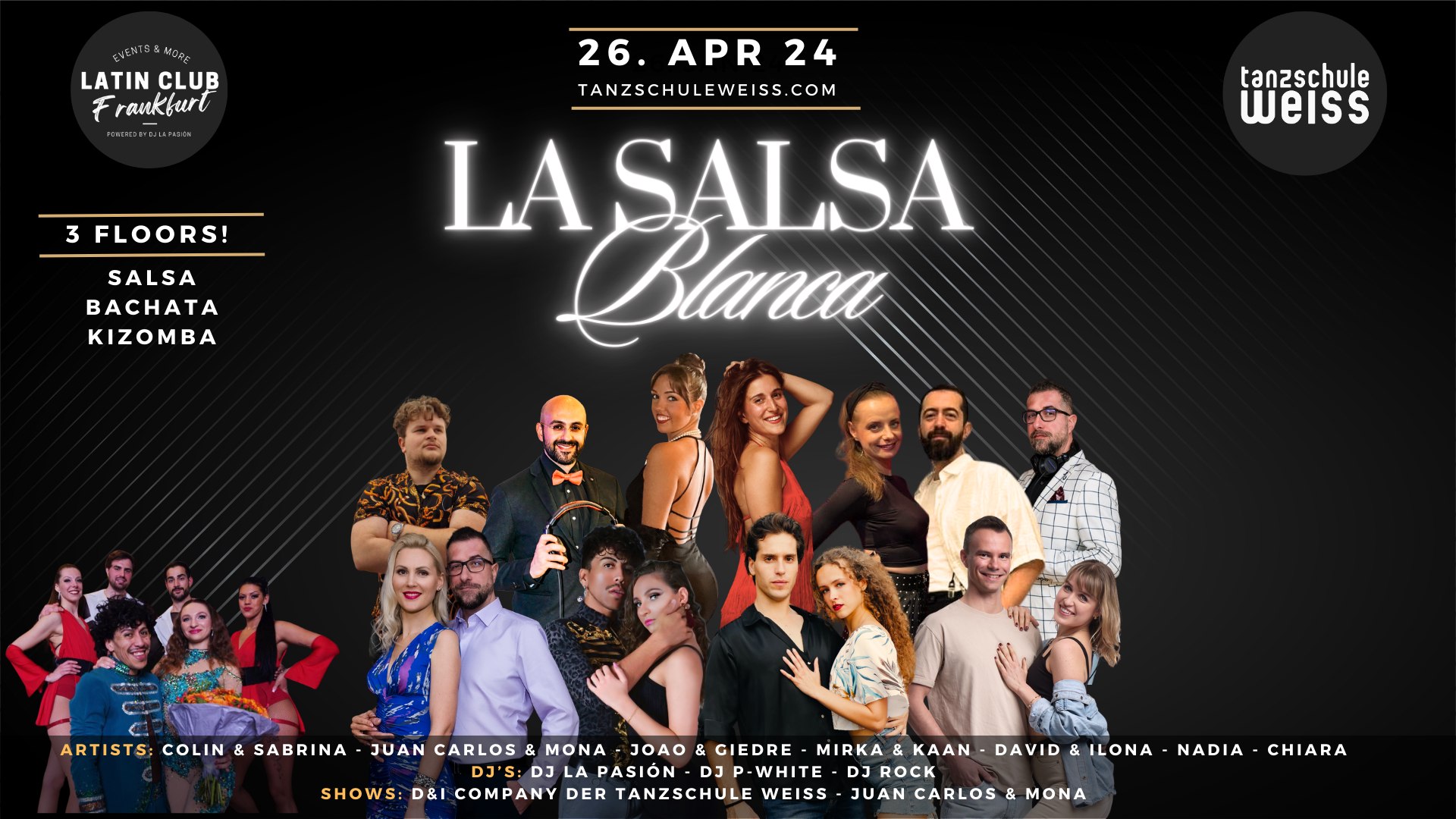 ◐ LA SALSA BLANCA ◑ 3 Floors!