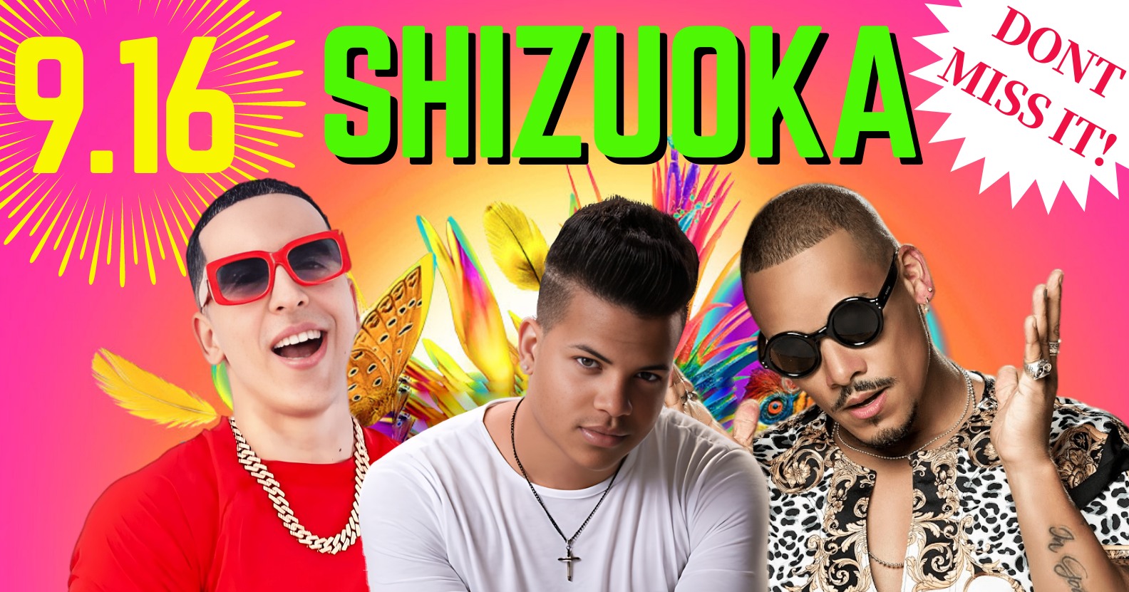 KENFIT LATIN LIVE PARTY JP TOUR SHIZUOKA 1部・2部あり