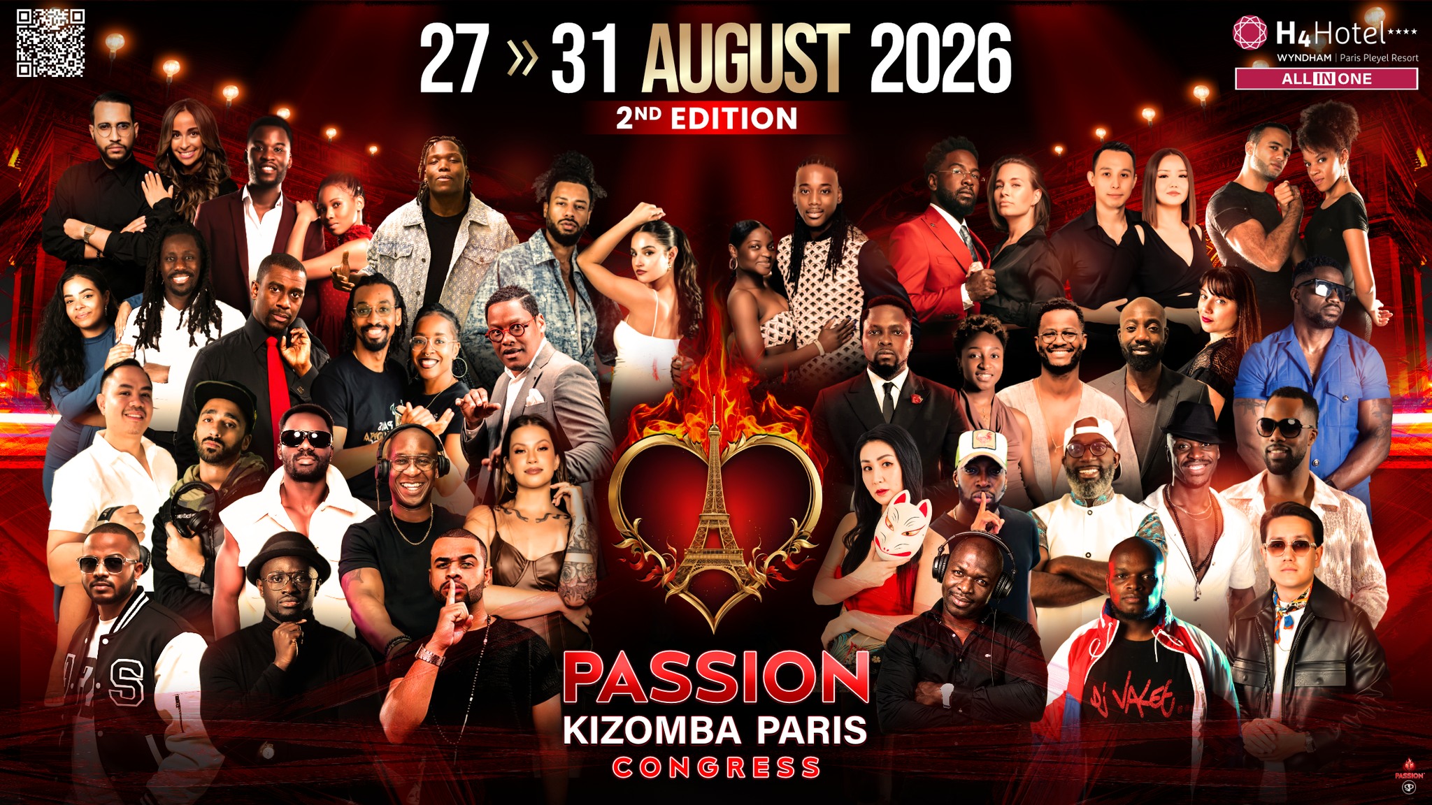PASSION KIZOMBA PARIS CONGRESS - CODE: ROBINE