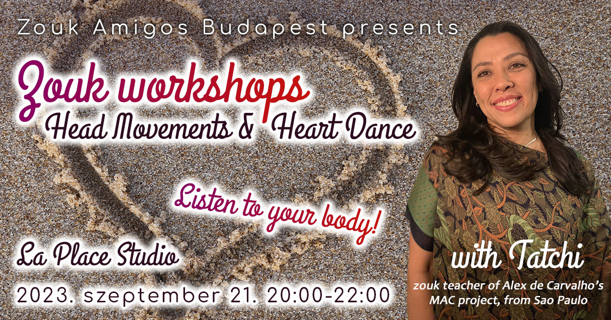 ZOUK WORKSHOPS with Tatchi Matz from São Paulo, Brazil