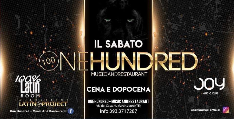 SAB 16 FEB • OneHundred -Cena&Dopocena - Latino & Disco