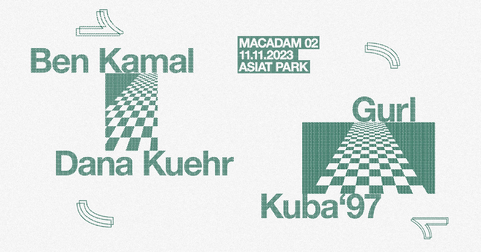 MACADAM 02 w Ben Kamal, Dana Kuehr, Gurl & Kuba'97