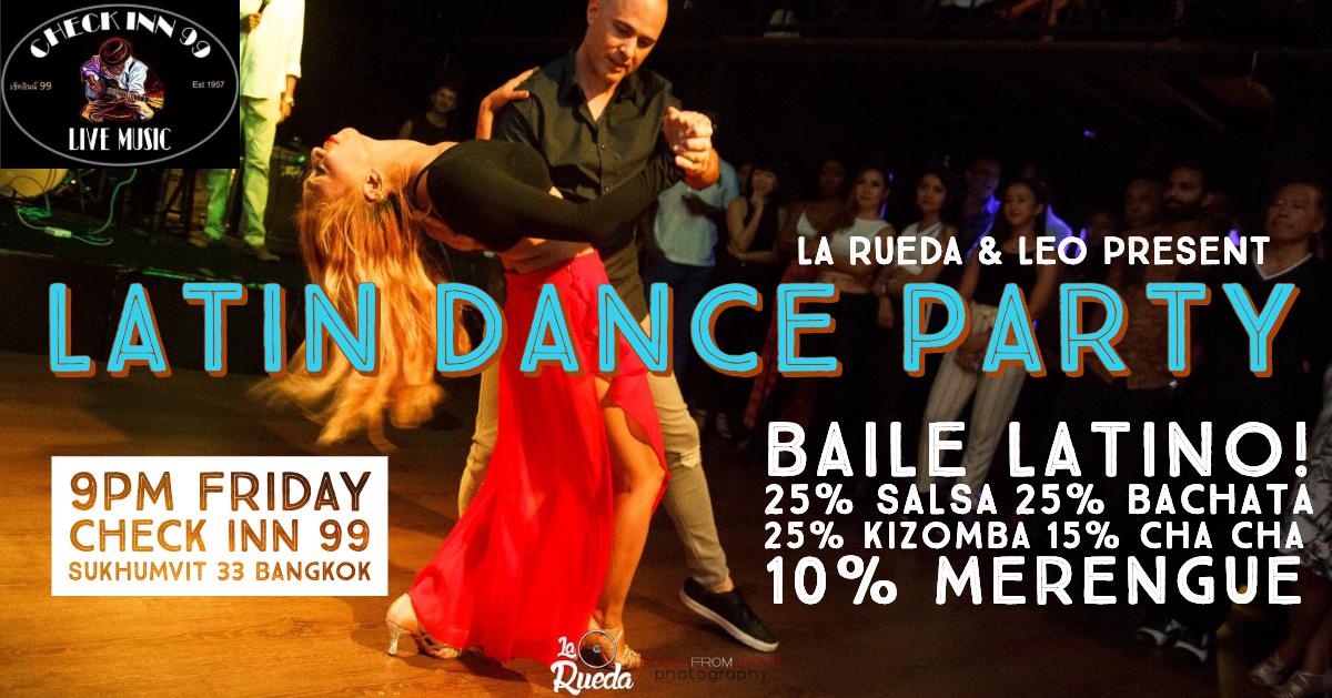 Latin Dance Party at Check Inn 99