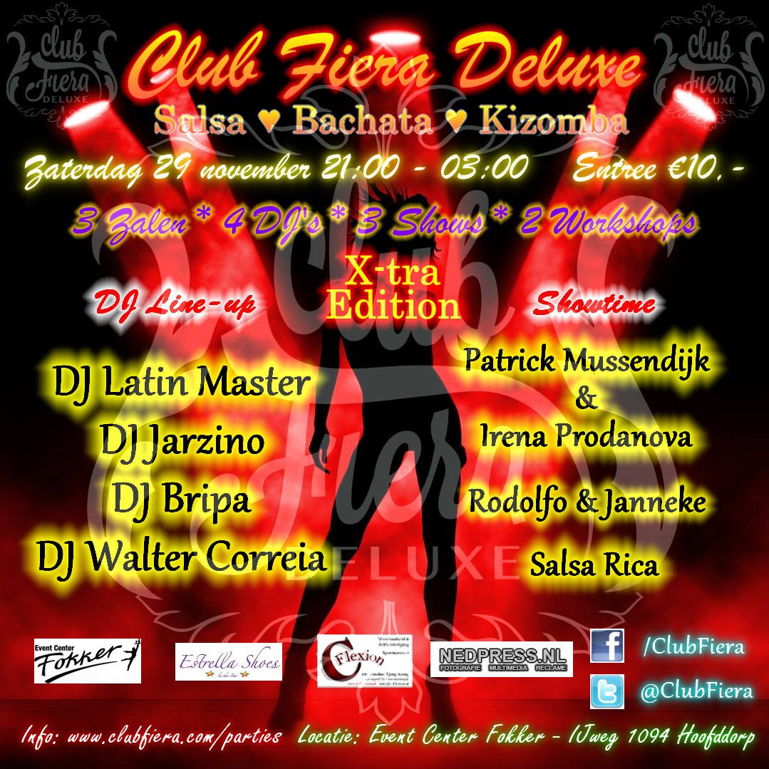 Club Fiera Deluxe ♥ Extra Edition ♥ 29 november 2014