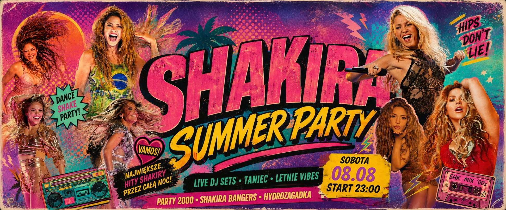 SHAKIRA SUMMER PARTY Party 2000