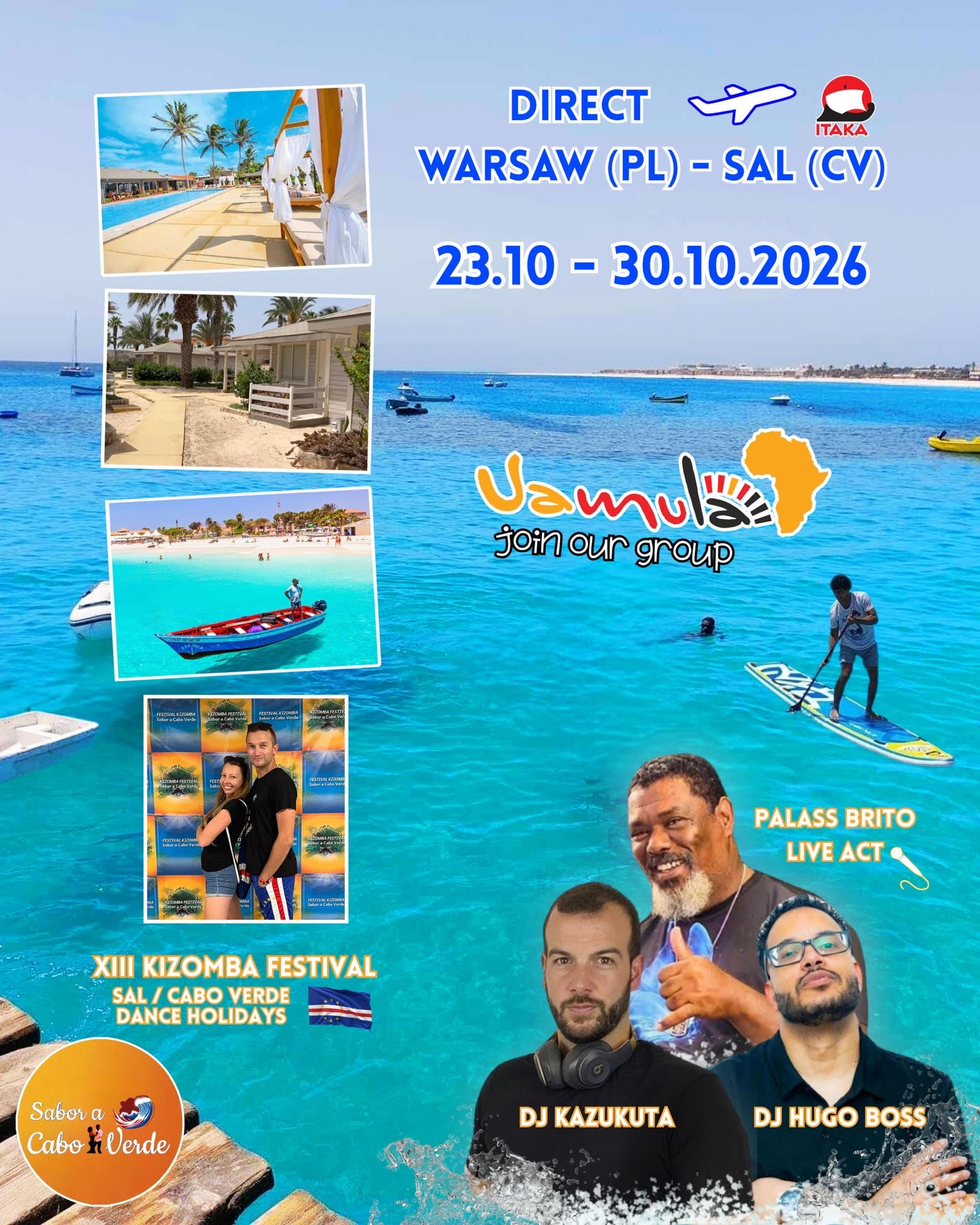 Cabo Verde 2026 with Vamula group (Sal, Sabor a CV Festival)