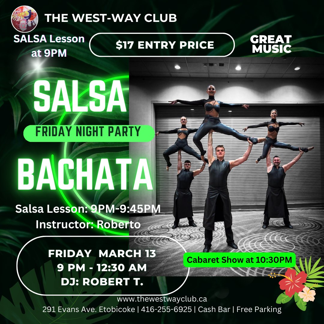 Salsa Bachata Party + Exclusive Cabaret Show