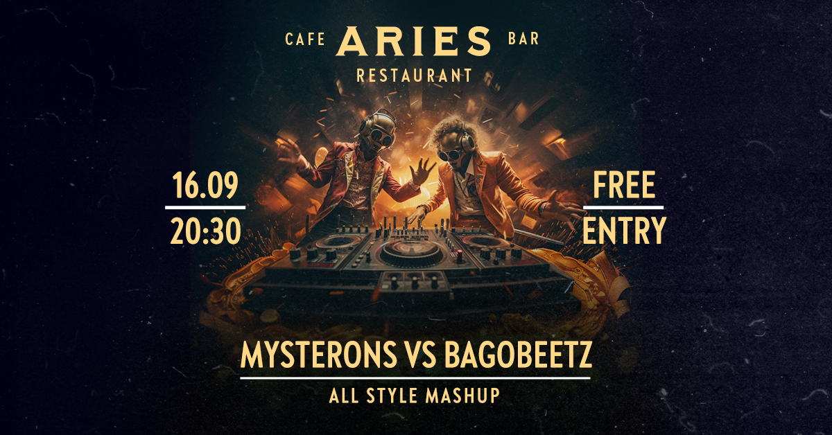 Mysterons vs BagOBeetz 16.09 w Aries Bar