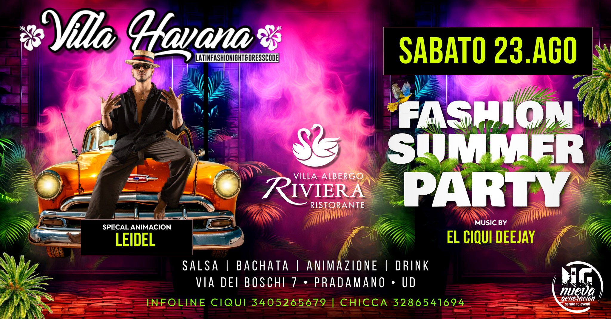 Villahavana FASHION Summer party