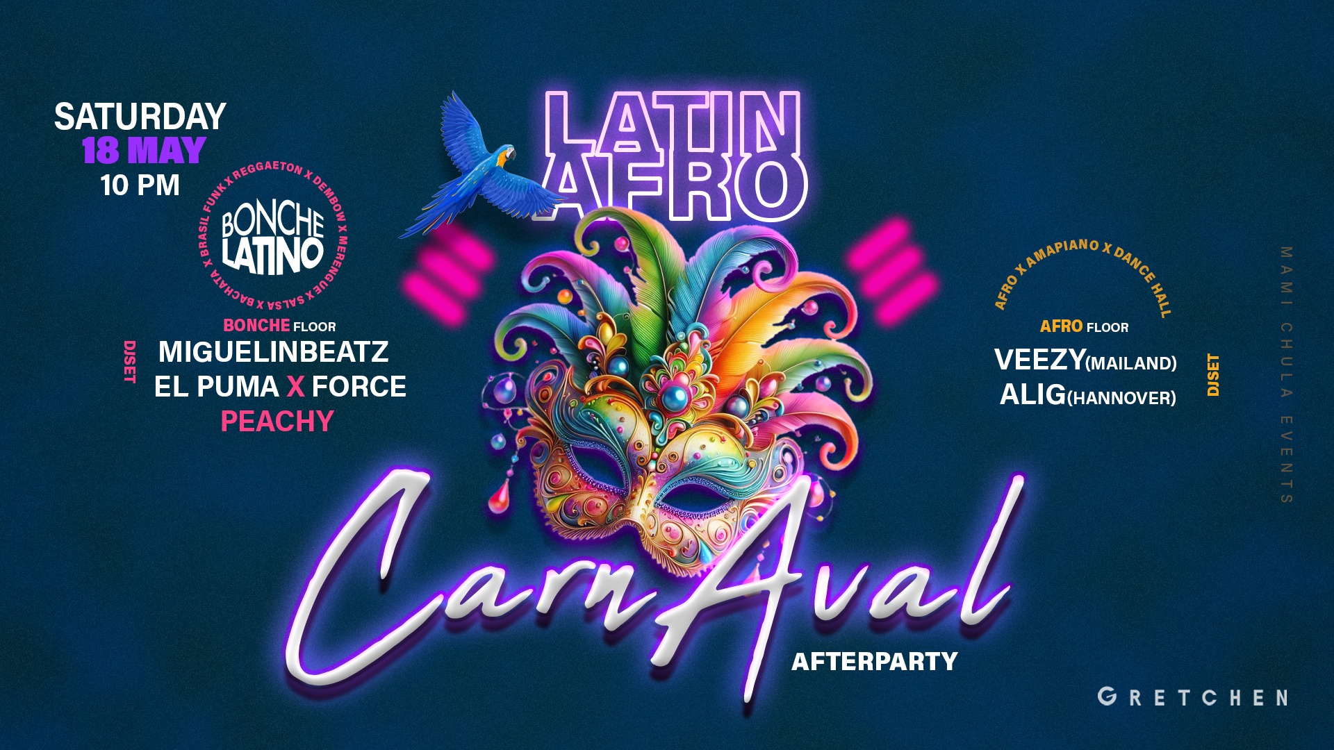 BONCHE LATINO #LATINAFRO CARNAVAL EDITION