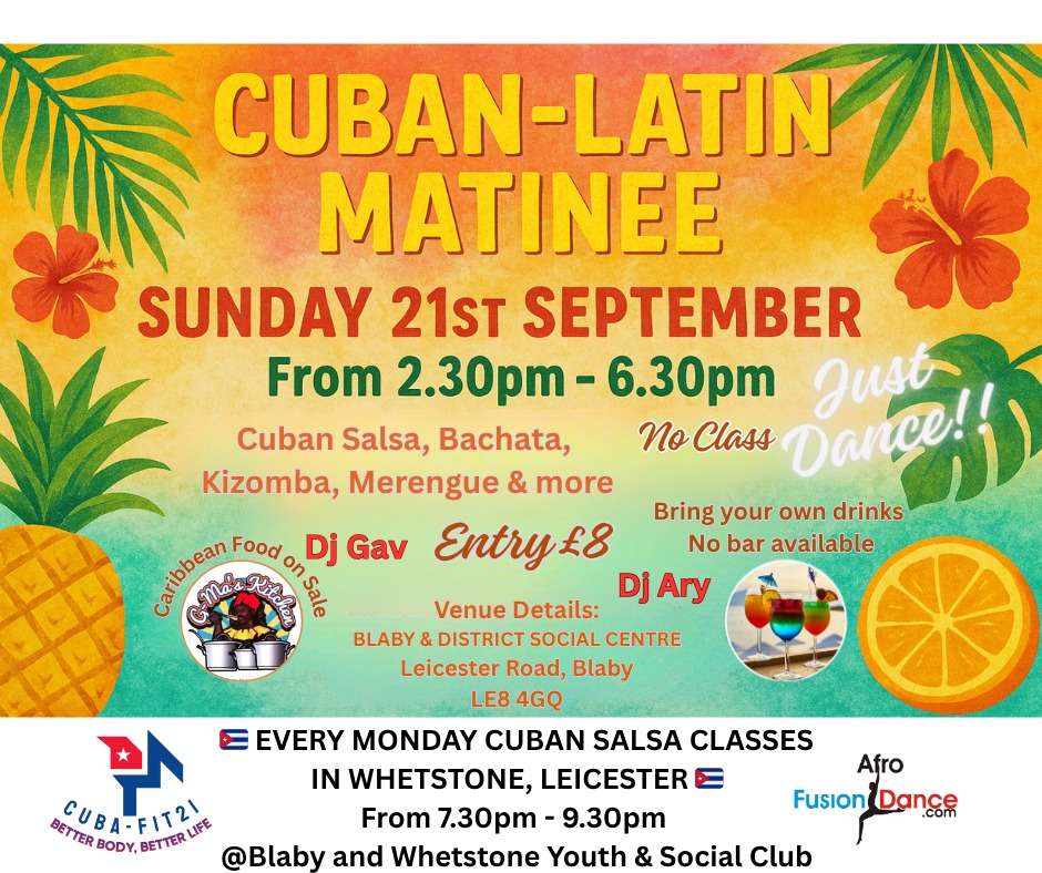 Cuban-Latin Matinee in Leicester