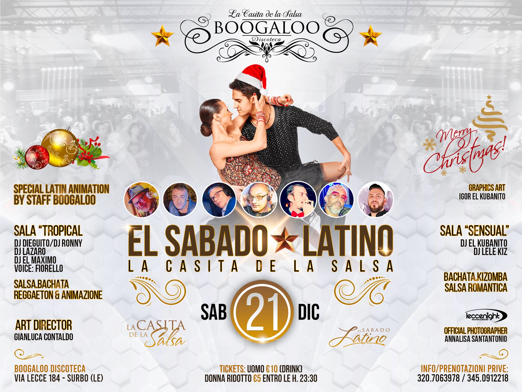 Boogaloo El Sabado Latino 21 Dicembre 2019