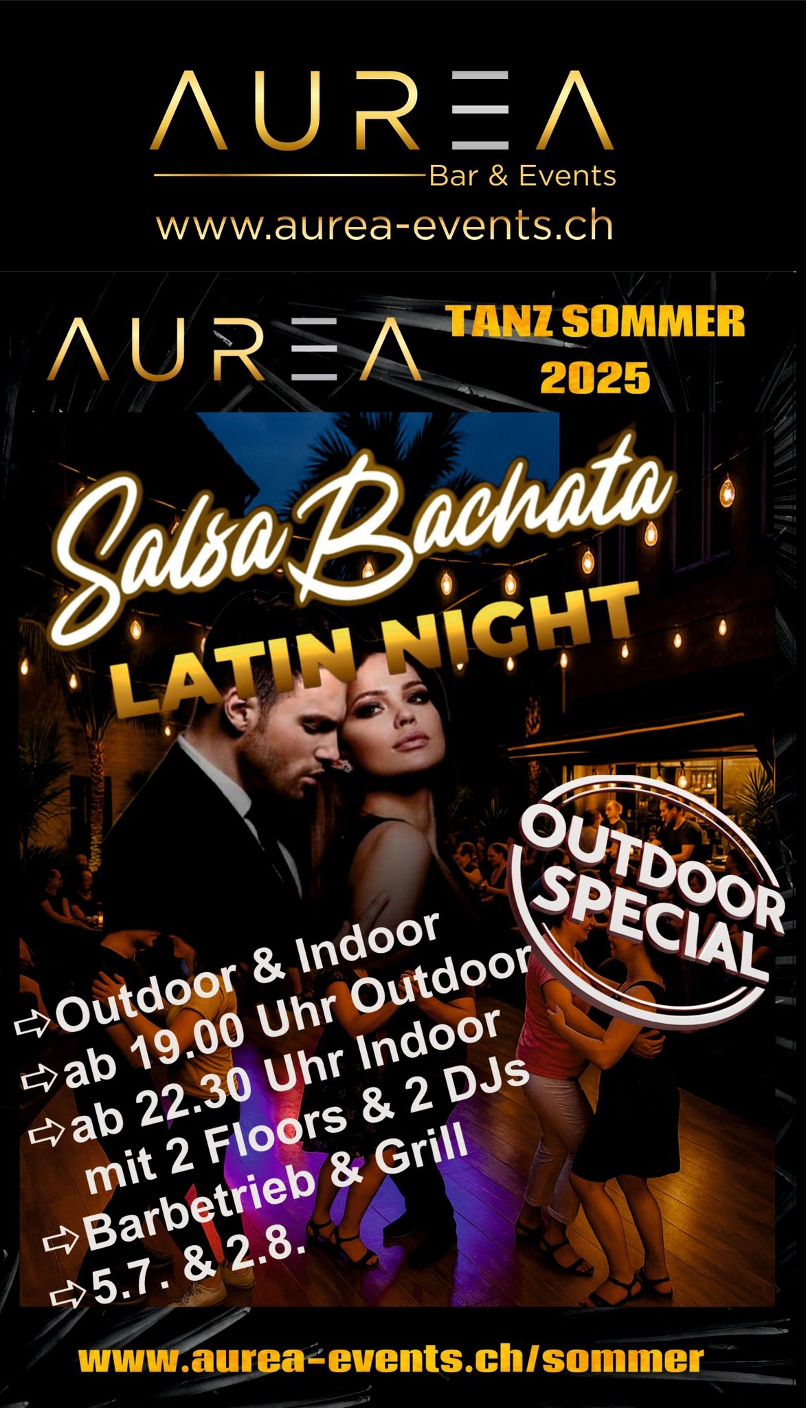 Salsa & Bachata Night Outdoor & Indoor