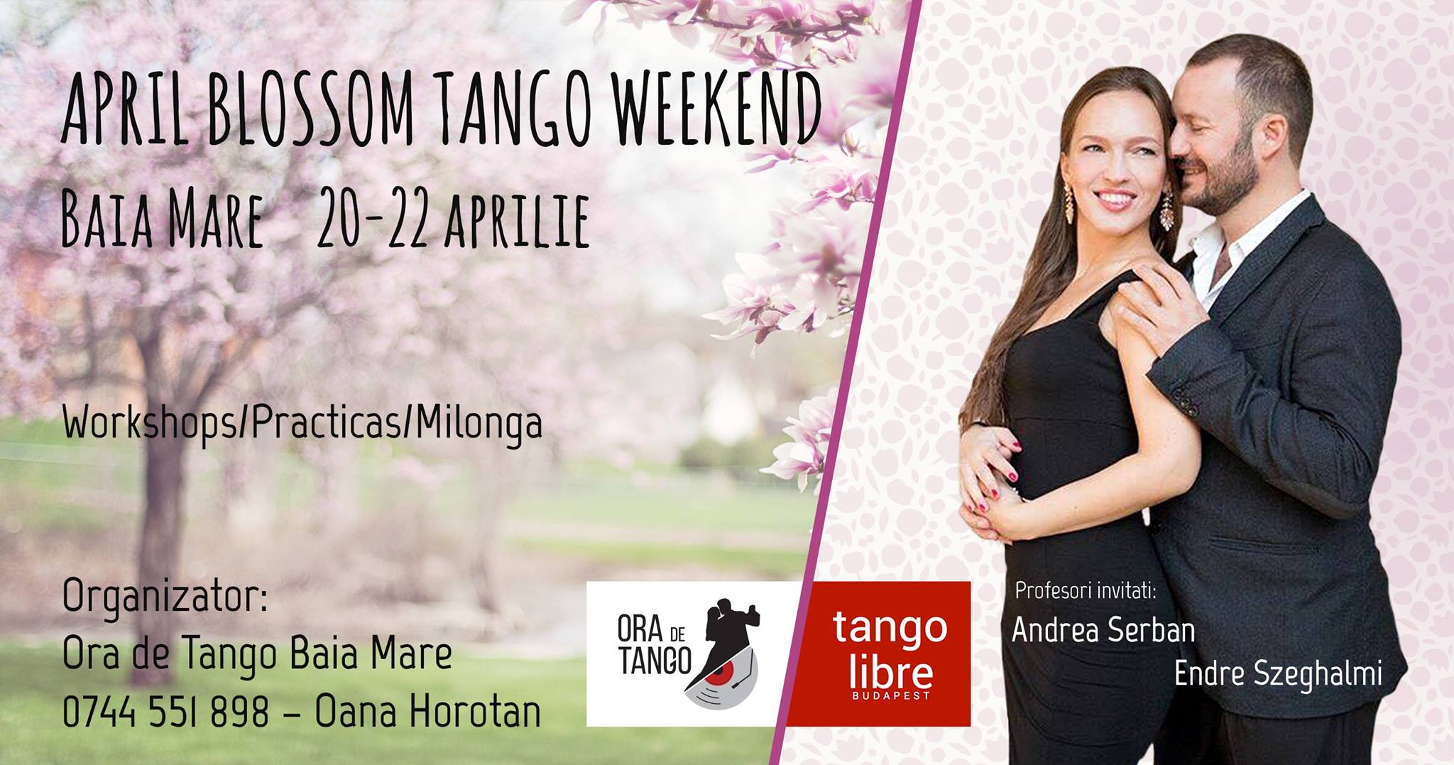 April Blossom Tango Weekend Baia Mare
