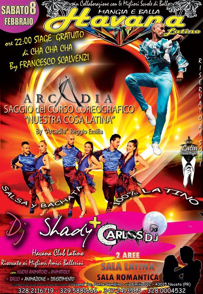 Havana Latino - Stage CHA CHA CHA SHOW Arcadia Shady&Carlos