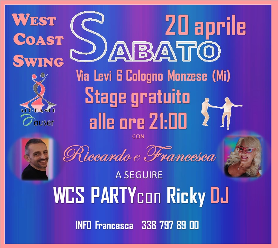 West Coast Swing a Cologno Monzese (MI)