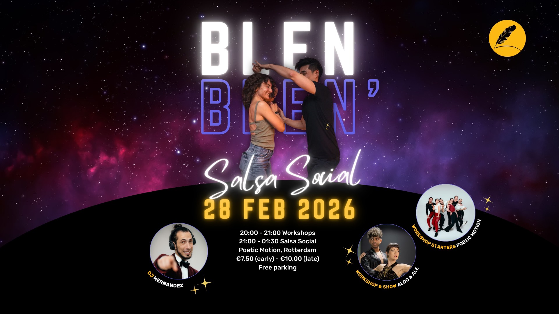 BLEN BLEN' Salsa Social 28-02 🔥
