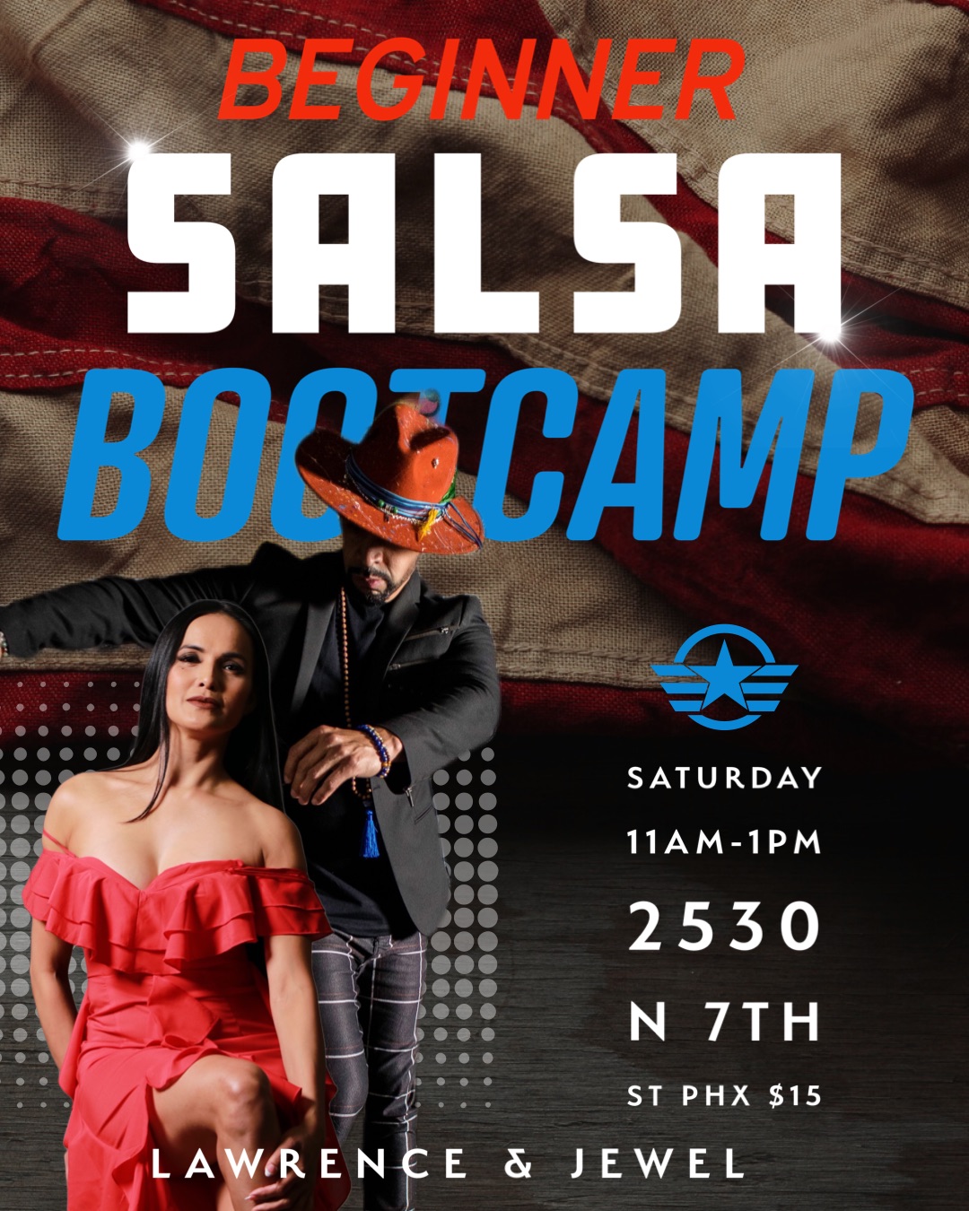 Saturday Beginner Salsa Bootcamp! Phoenix Salsa Dance!