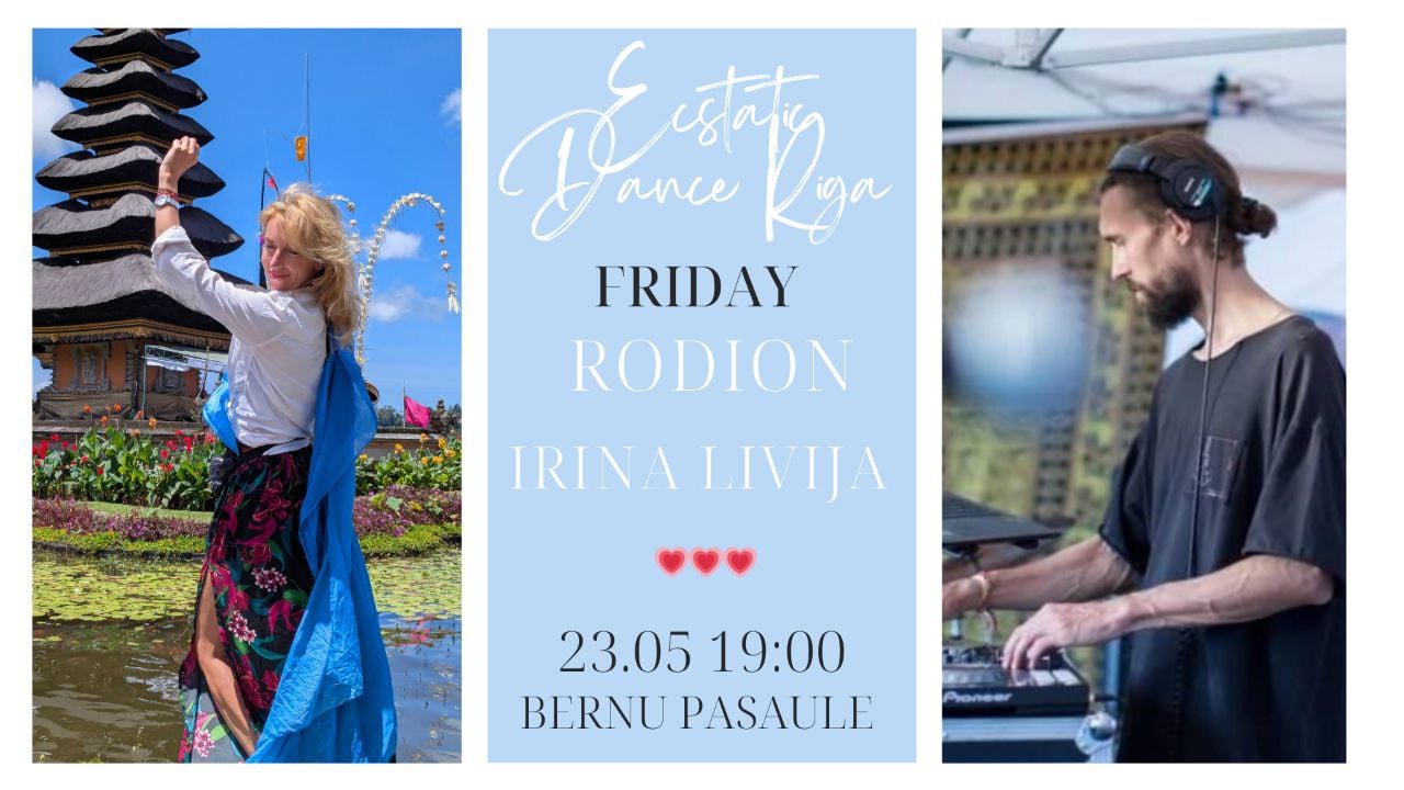 Ecstatic Dance Riga w Noid'Or 23.05
