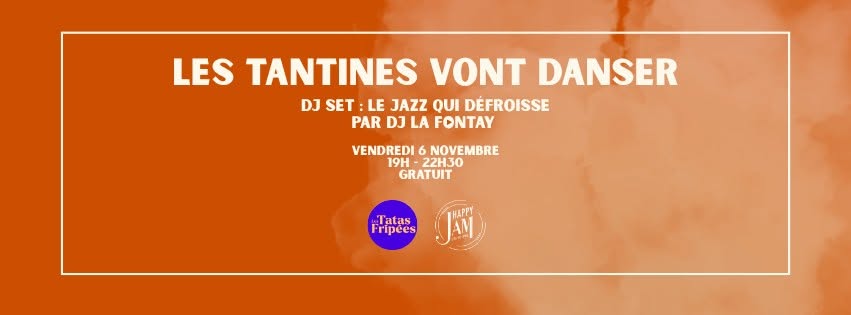 Soirée Jazz avec DJ La Fontay aux Tatas Fripées