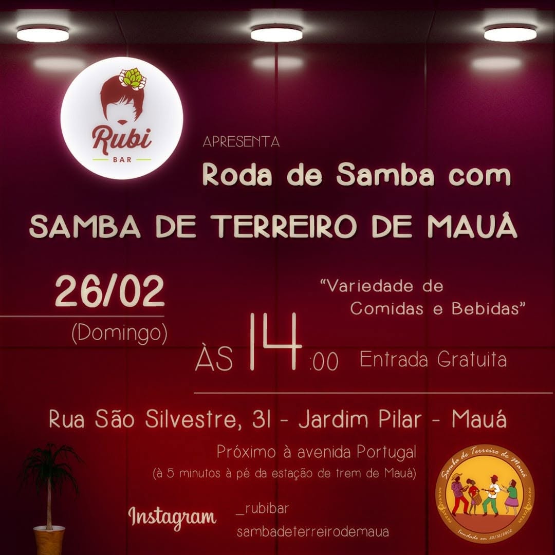 Roda de Samba com Samba de Terreiro de Mauá