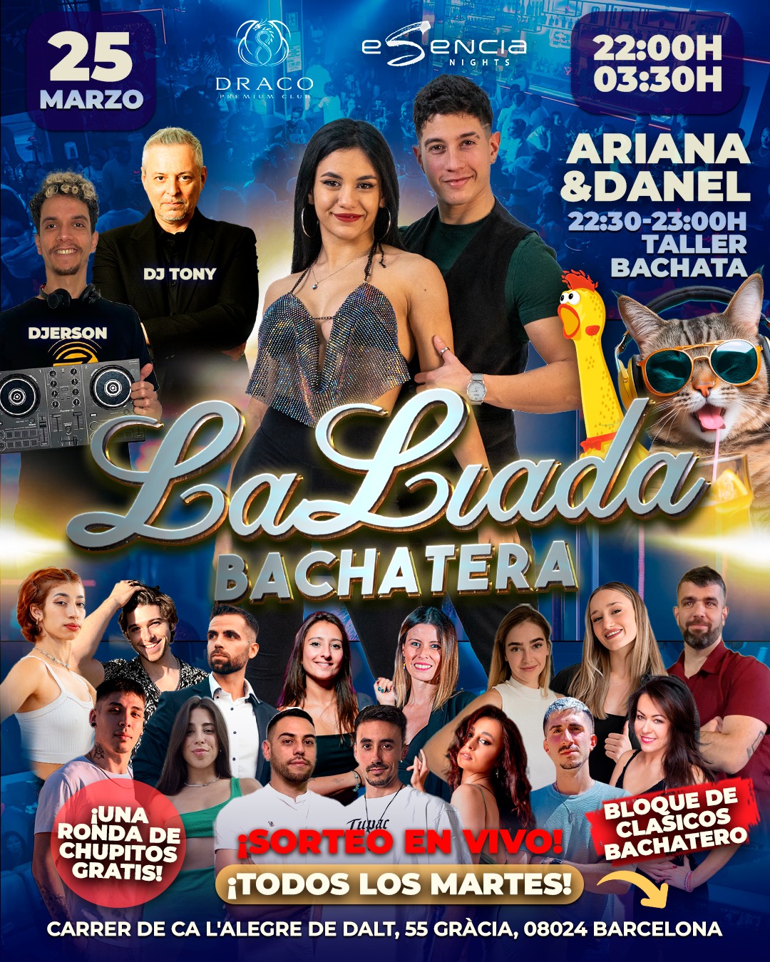 La Liada Bachatera - Fiesta de Bachata y Salsa - By Esencia Nights