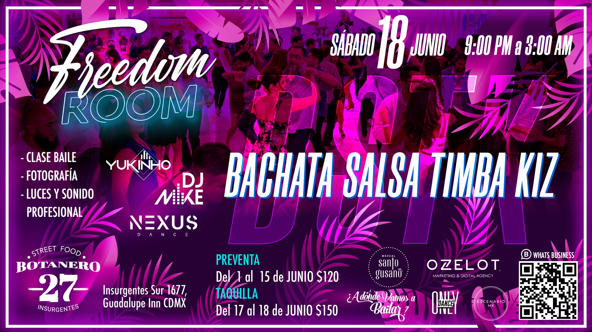 Sábado de Freedom Room