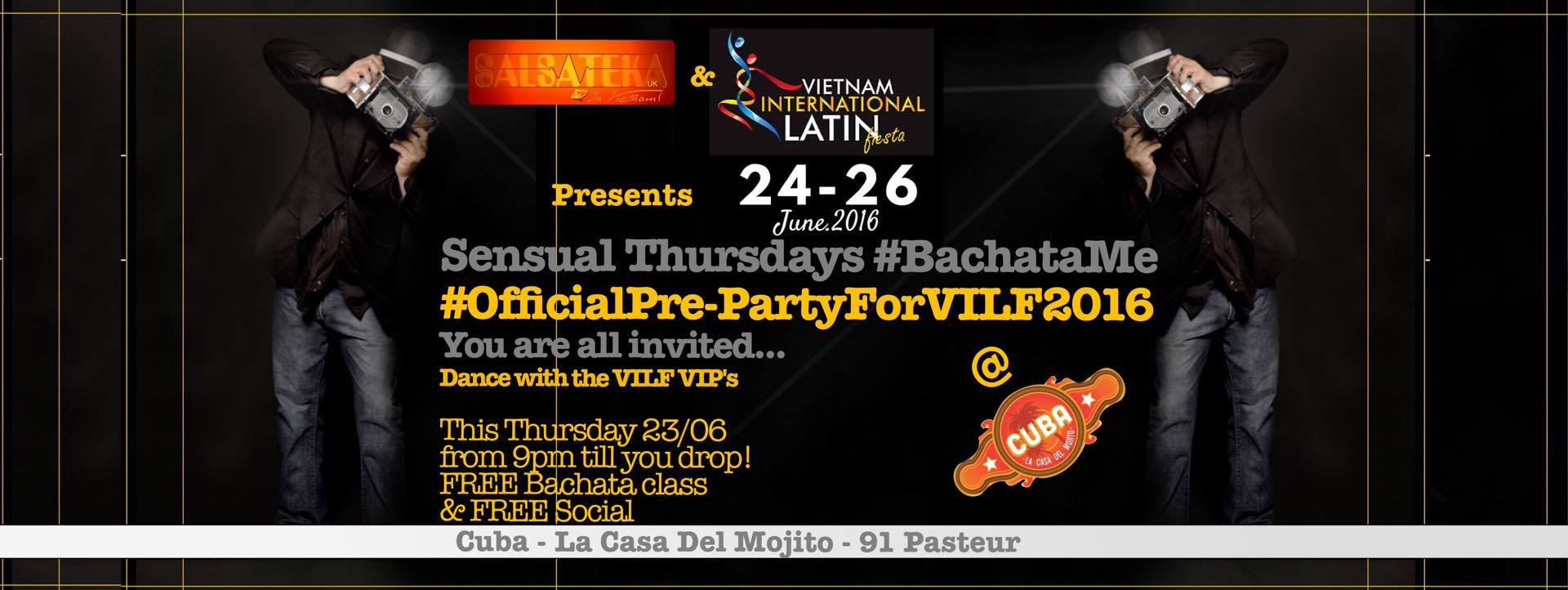 Official Pre-Party for Vilf2016