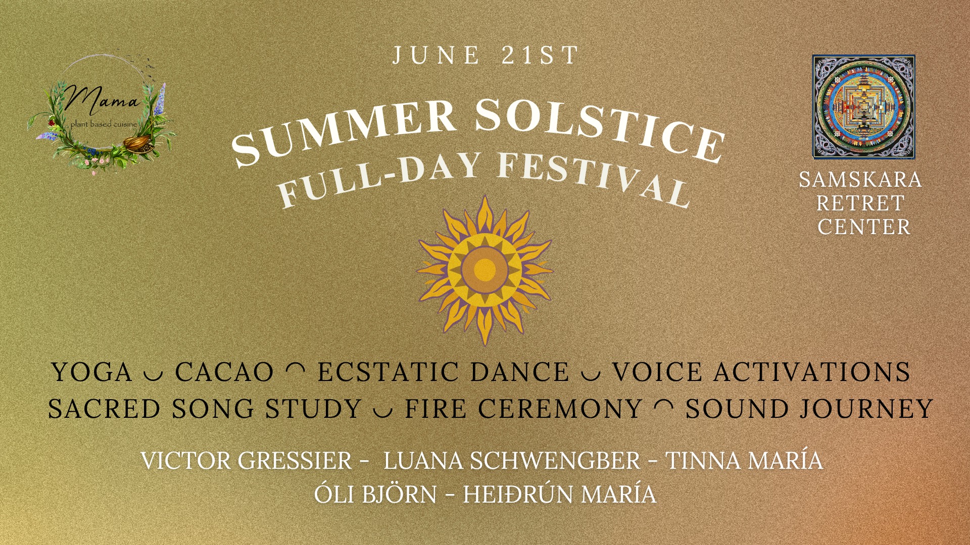 🌞 SUMMER SOLSTICE FESTIVAL