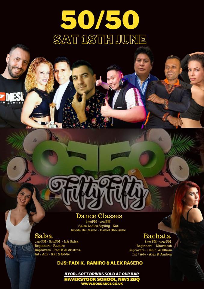 5050 Salsa Bachata @ Haverstock School