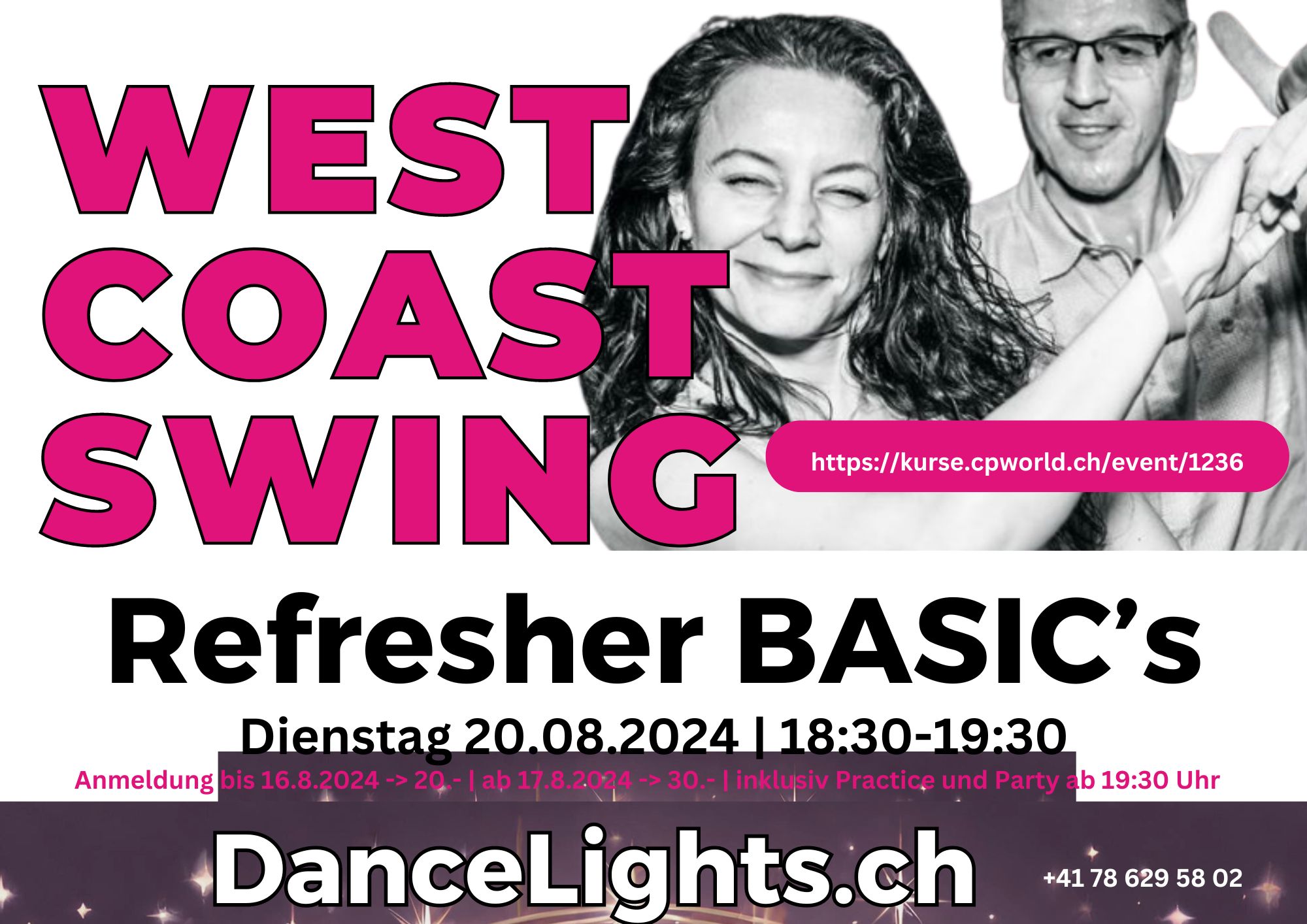 WestCoastSwing Refresher für Grundlagen BASIC's