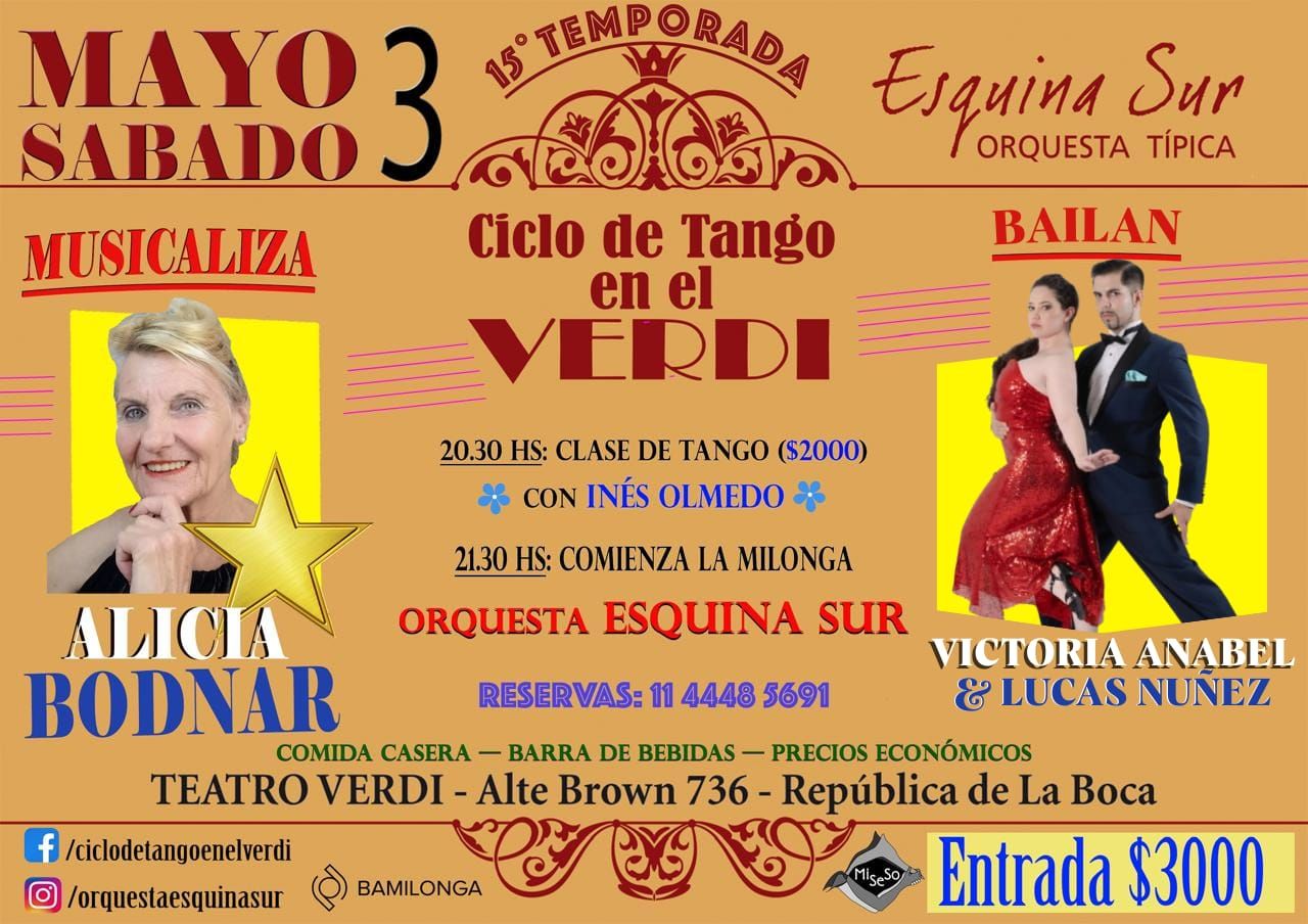 Ciclo de Tango en el Verdi