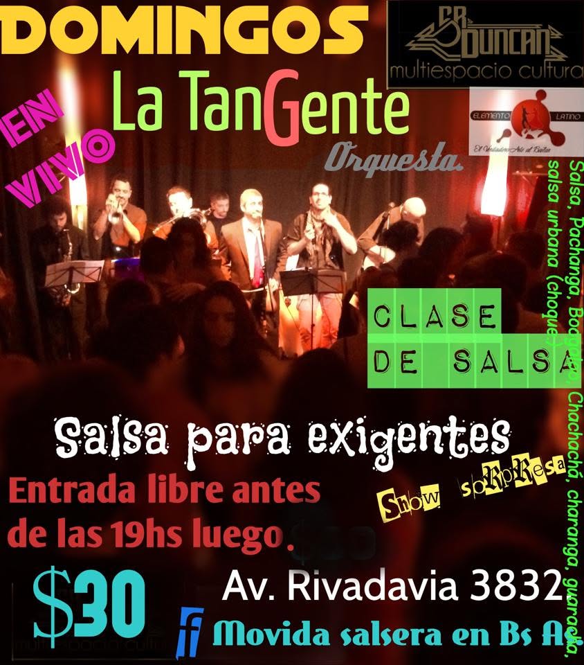 "Salsa Para Exigentes" La TanGente!