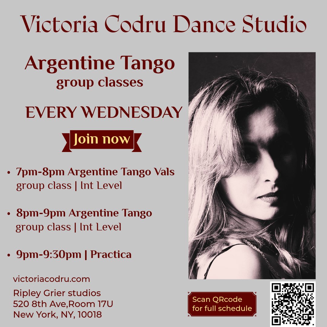 Argentine Tango & Vals group classes