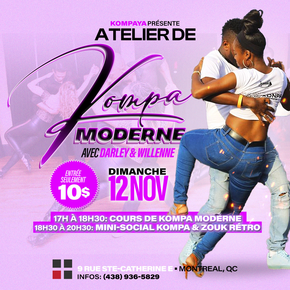 Atelier de Kompa Moderne avec Darley Melorize