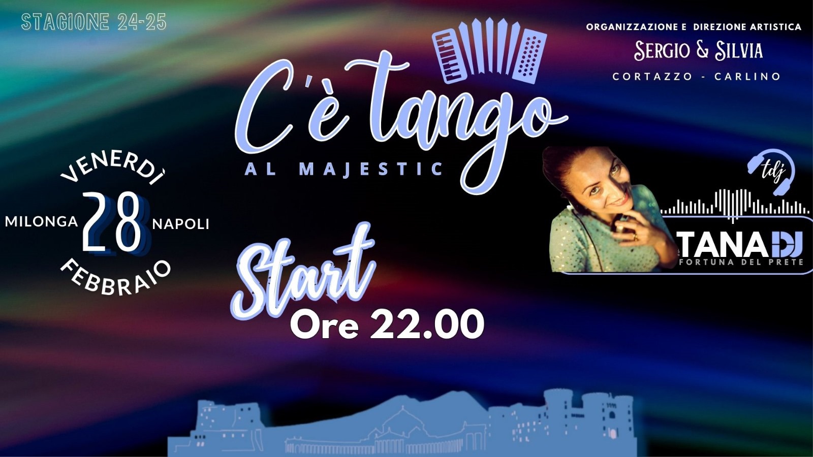 C’è Tango al majestic Venerdì 28 Febbraio