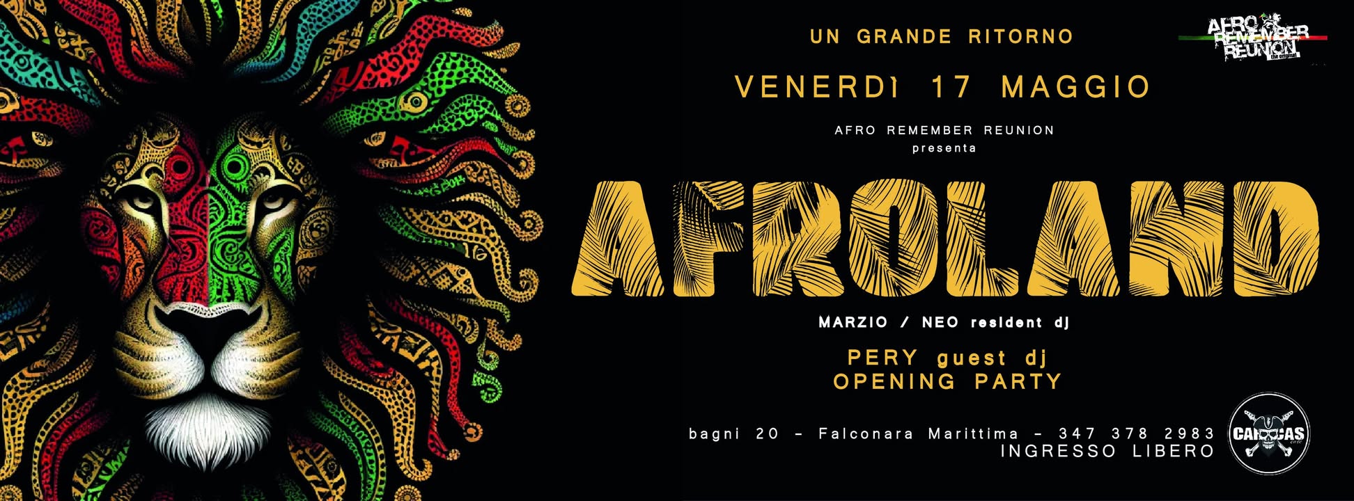 AFROLAND 17 05 @ CARACAS CAFÉ - FALCONARA