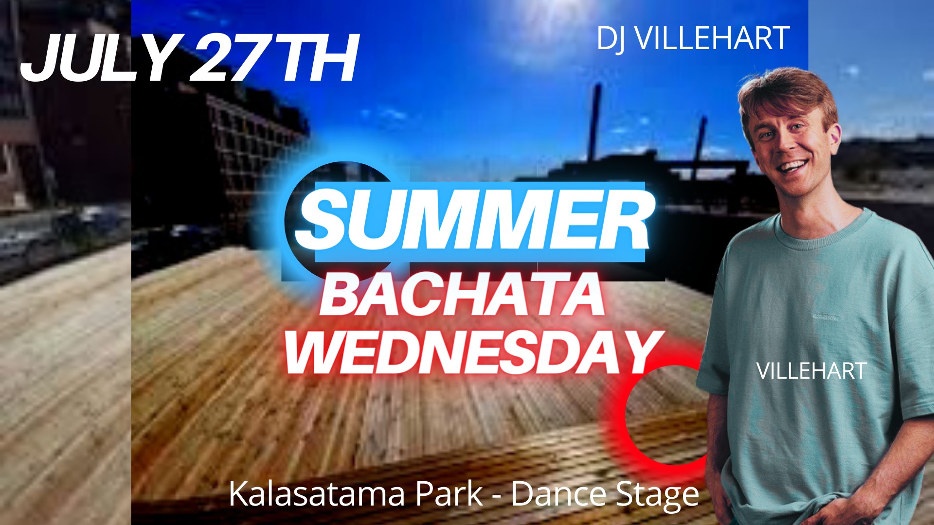 Outdoor Bachata Wednesday at Kalasatama